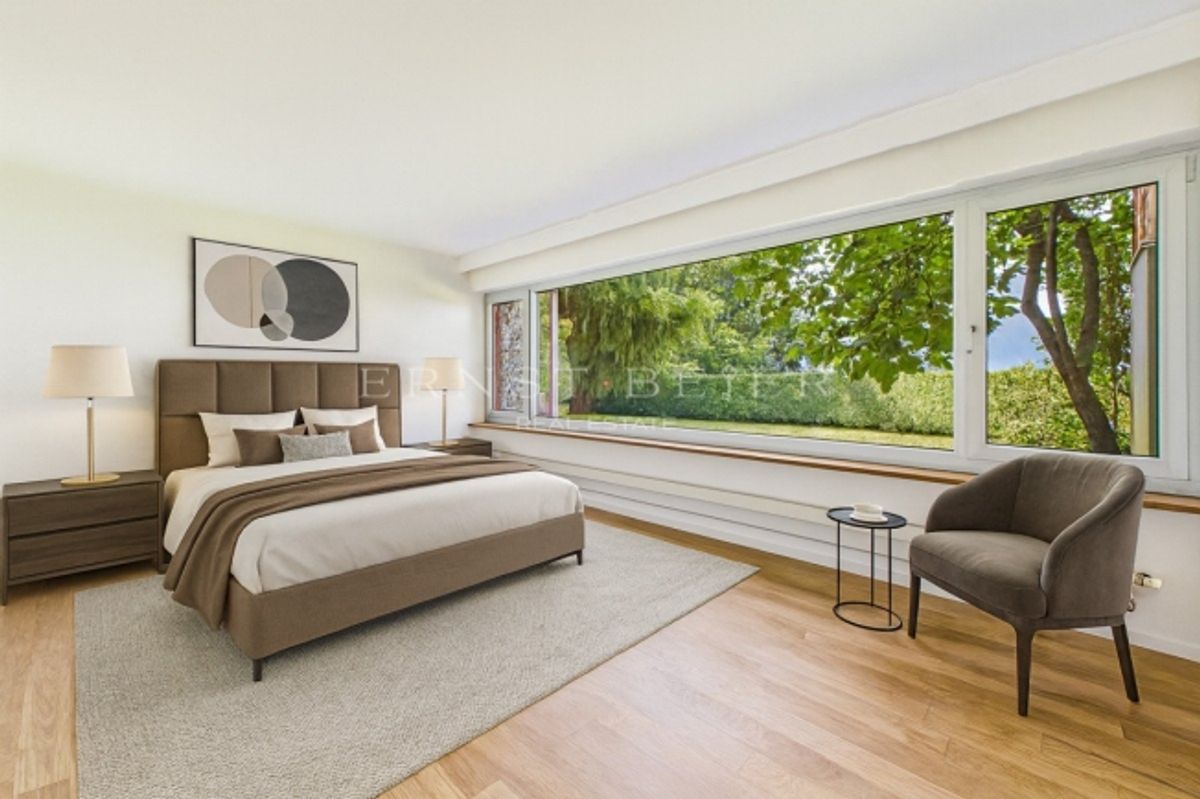 Résidence dexception avec jardin paysager et panorama sur le Léman - 7