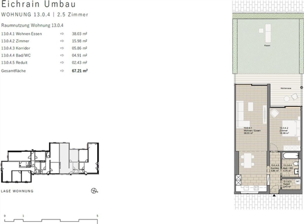 2 ½ Zimmer-Wohnung in Seebach mieten - 8