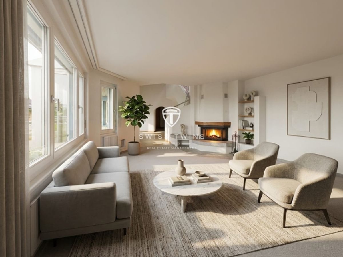Exklusive 6.5-Zimmer-Dachmaisonette mit Wintergarten & privatem Dachgarten in Cham - 9