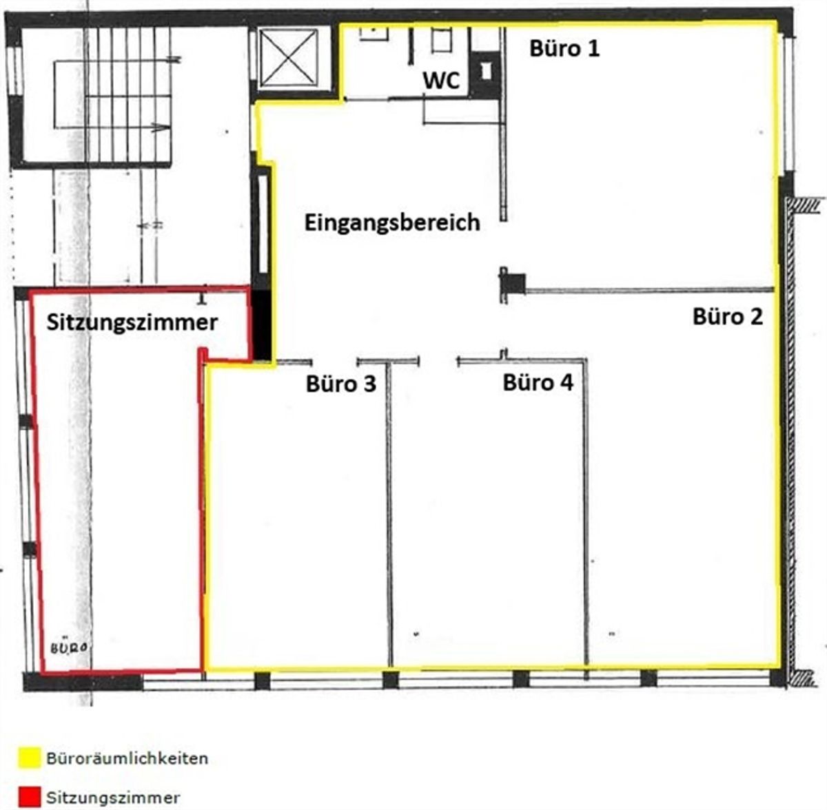 Lichtdurchflächte Bürofläche an bester Lage im Zürcher Seefeld - 10