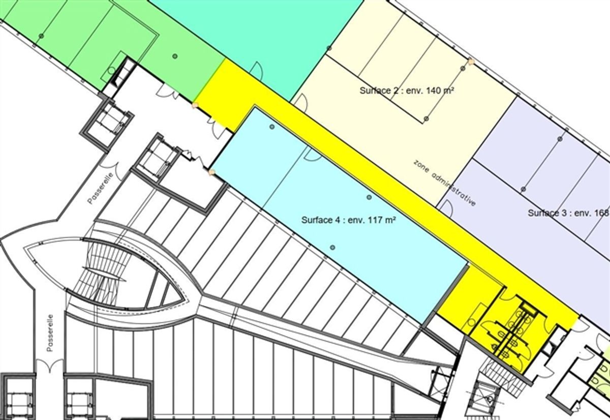 VERNIER — ARCENTER BÜROS ~117 M² - 1. STOCK - ZU MIETEN - 4