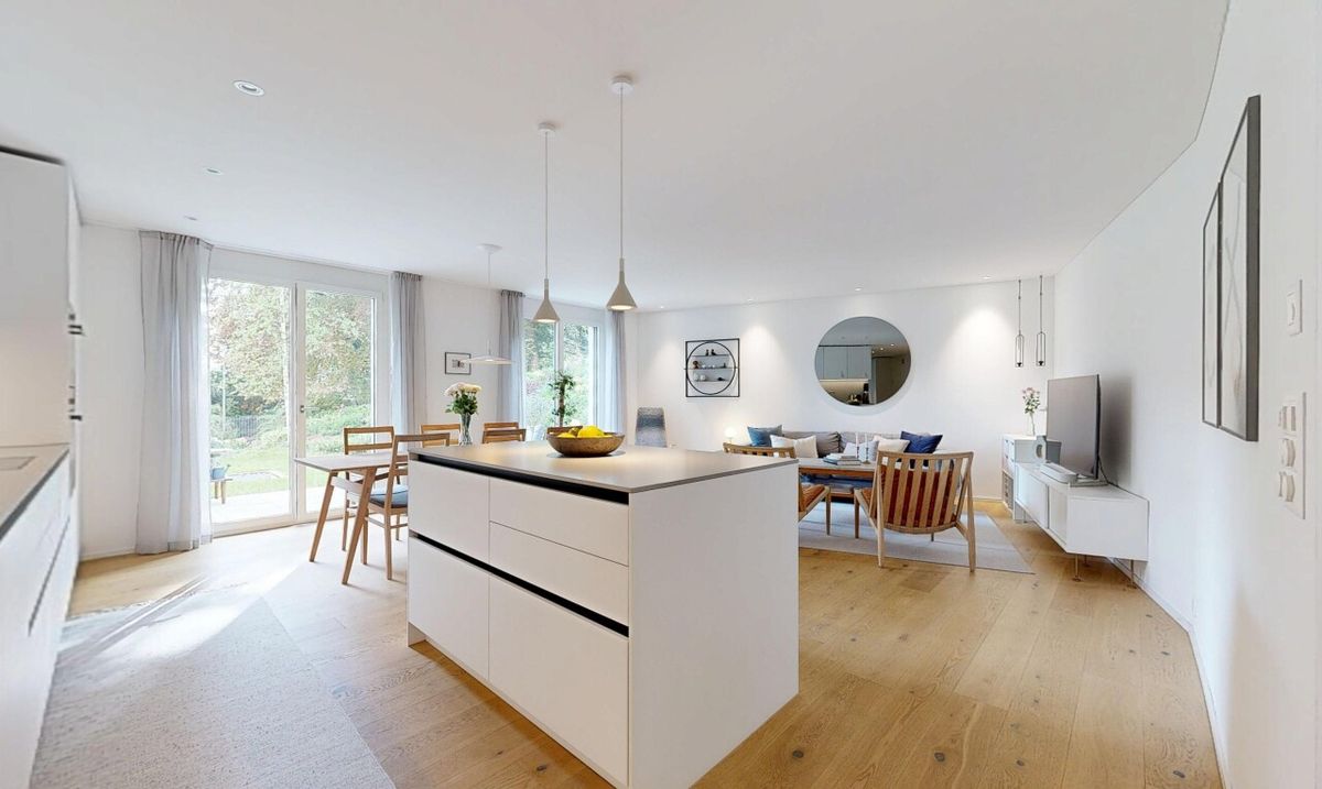 Modern 3.5-room garden apartment in a premium location - 0