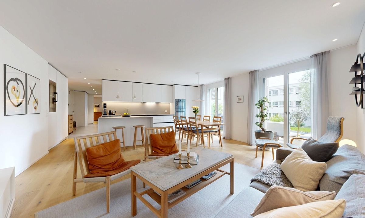 Modern 3.5-room garden apartment in a premium location - 4