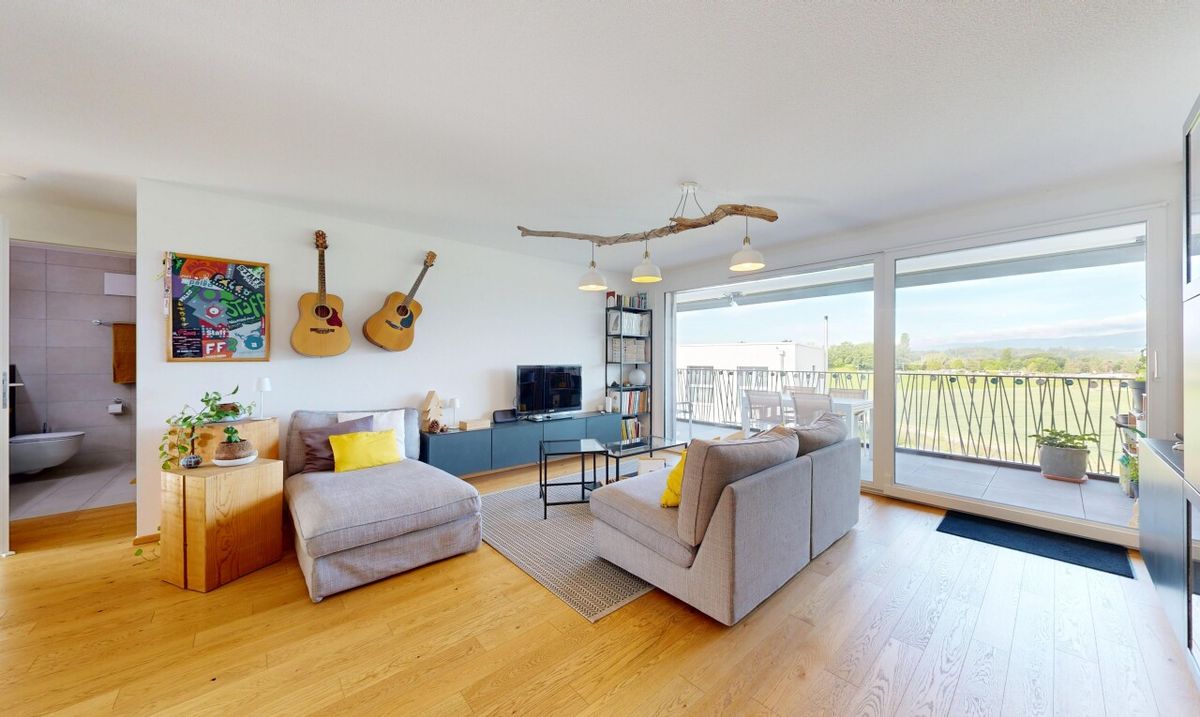 Beautiful flat with a terrace in peaceful location in Bussigny - 1