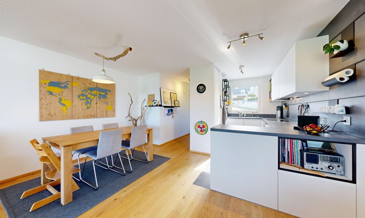 Beautiful flat with a terrace in peaceful location in Bussigny - 4
