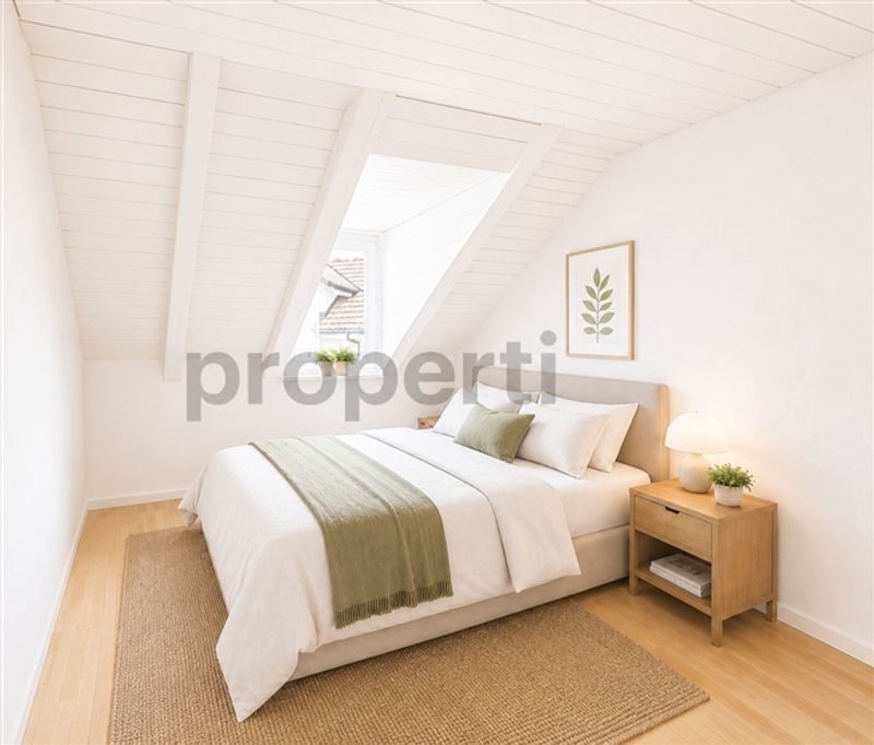 Gemütliche 4.5-Zimmer-Dachwohnung mit Balkon in Beringen - 6