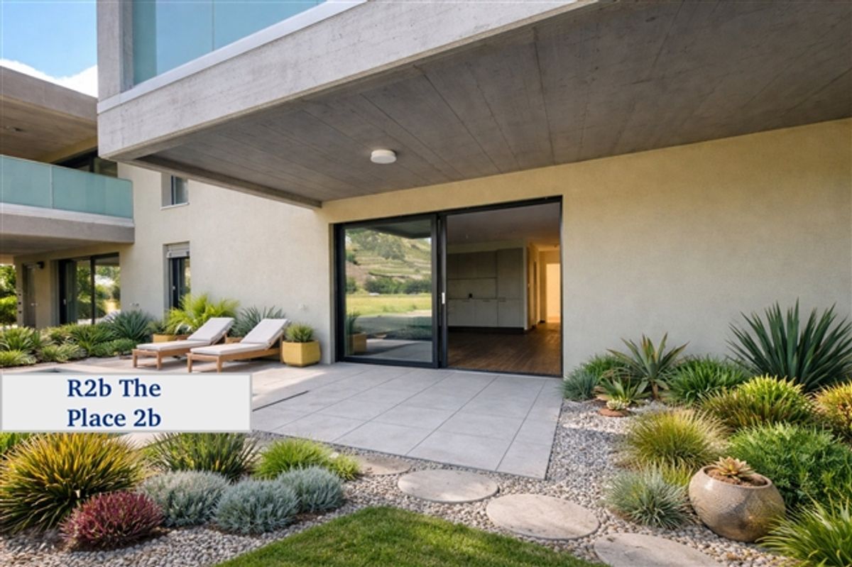 Prächtiges Gartenniveau mit überdachter Terrasse und hervorragender Aussicht, Kopie - 1