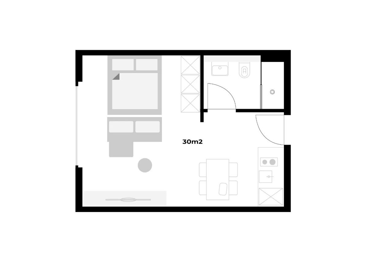 Studio apartment in Basel - 3