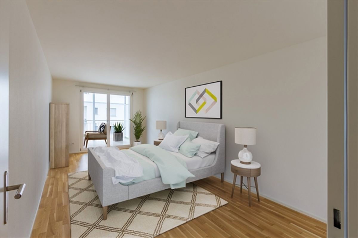 Grosszügige, helle Wohnung mit Sitzplatz - 5