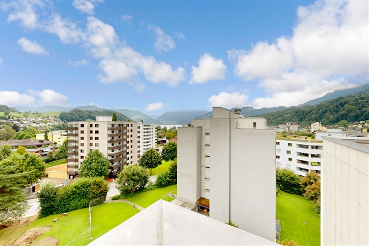Dachwohnung mit grosser Terrasse und grossartiger Aussicht - 5