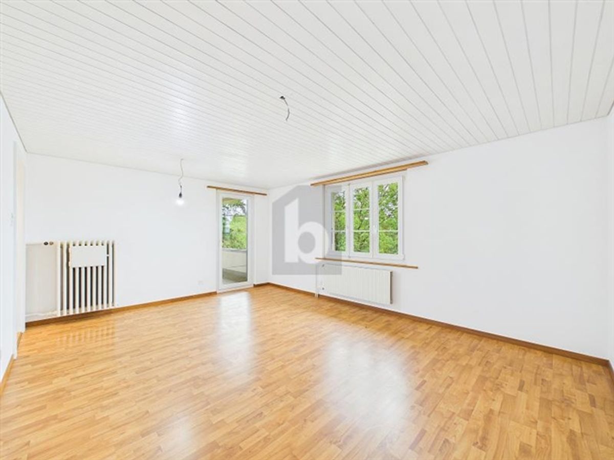 SONNIGER BALKON MIT BLICK INS GRÜNE - 2