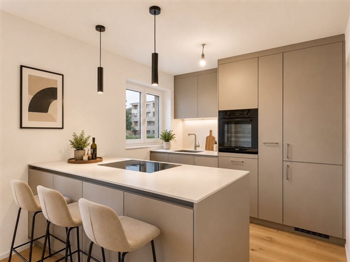 Frisch sanierte 3.5-Zimmer-Wohnung mit Balkon in Wittenbach - 3