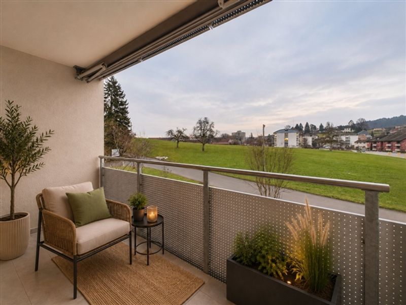 Frisch sanierte 3.5-Zimmer-Wohnung mit Balkon in Wittenbach - 10