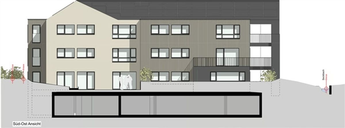 Neubauprojekt 4.5-Zimmer-Obergeschosswohnung in Untereggen - 4