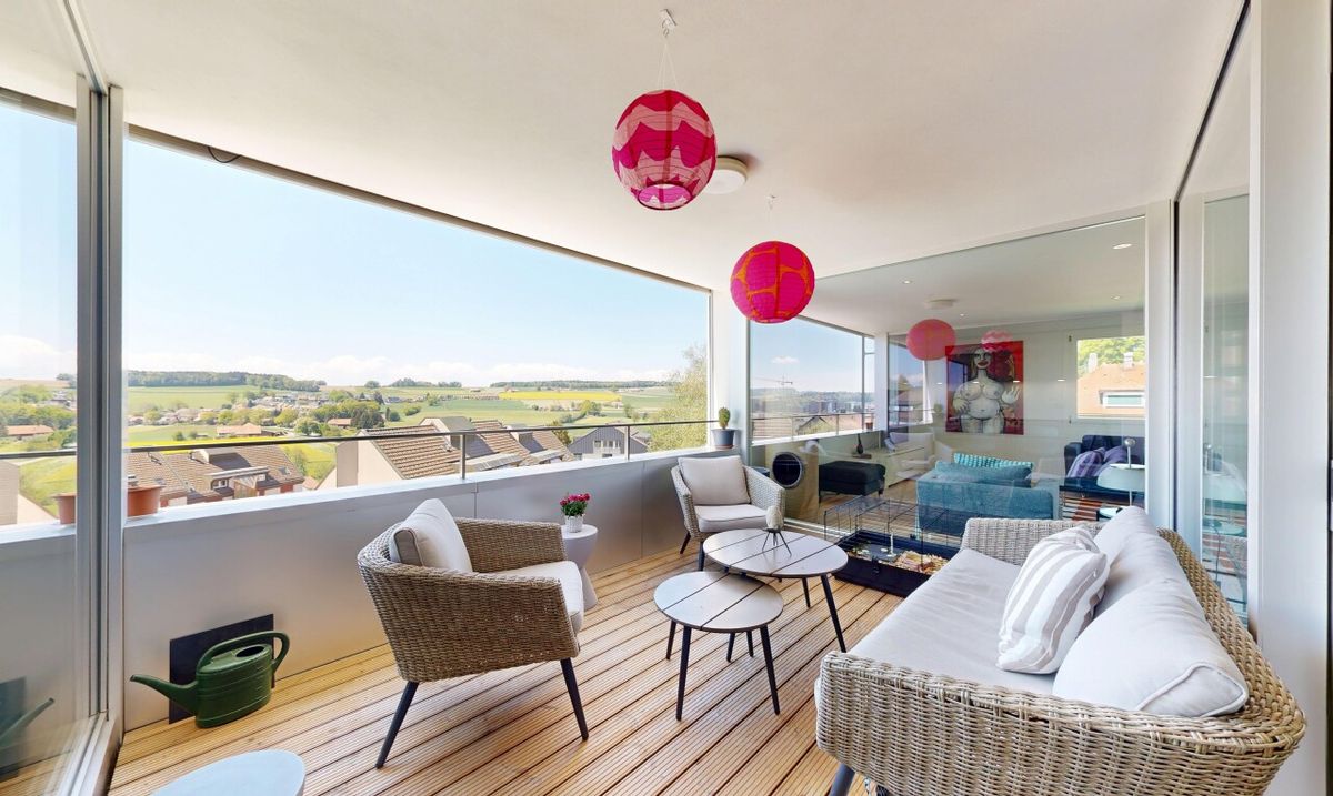 Appartement duplex en attique in à Romont FR - 1