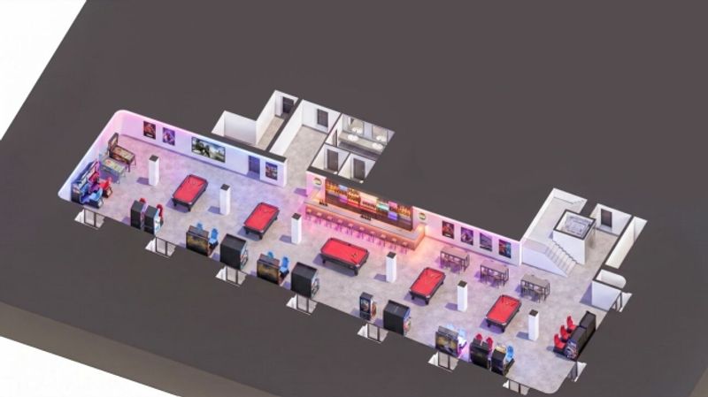 Surface de loisirs/services de 455m2  - Rue de Genève 7 - 5