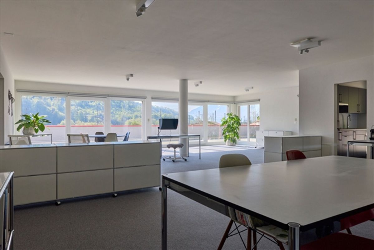 Schönes Verwaltungsgebiet mit großer Terrasse von 200 m² - 1