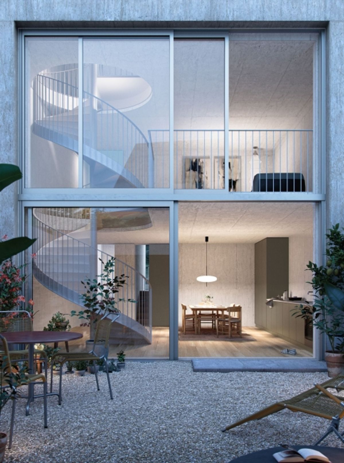 Luxuriöses Townhouse-Wohnen mit atemberaubendem Atrium und modernem Design - 0