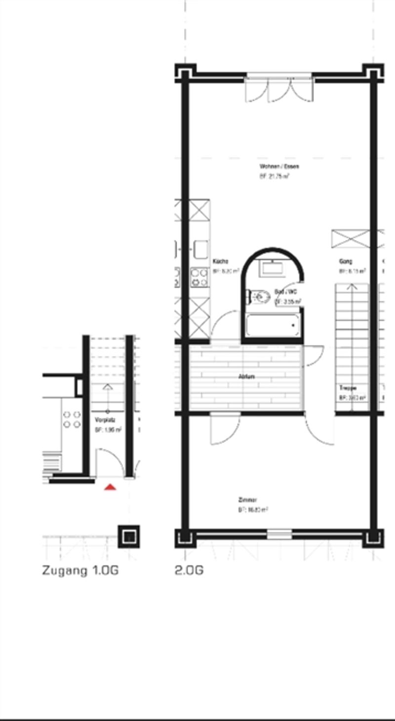 2½ ZI-WOHNUNG IN CHAM (ZG), MÖBLIERT, TEMPORÄR - 6
