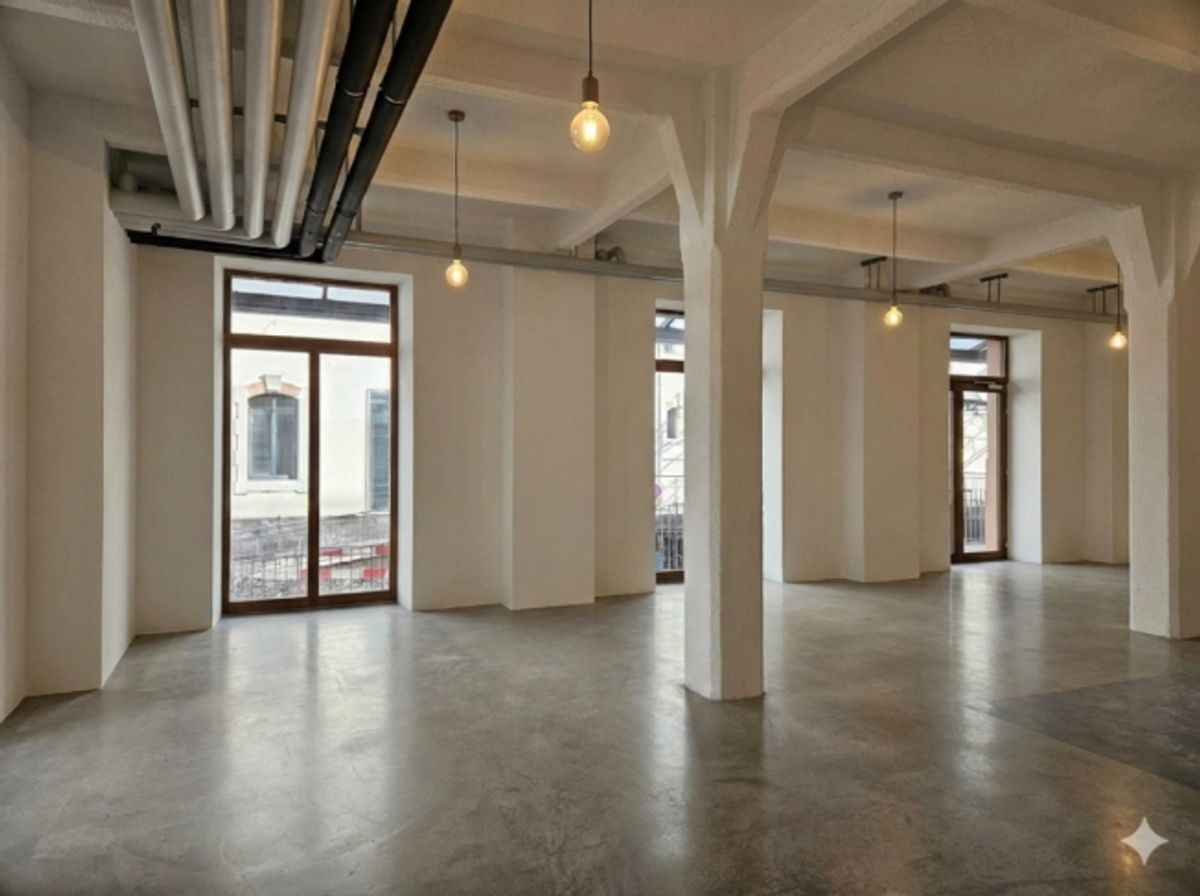 Arcade commerciale de 150m2 - Rue de Genève 19 - 0
