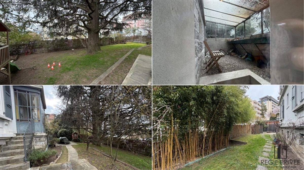 Wunderschönes möbliertes Triplex mit grossem Garten im Zentrum von Lausanne - 0