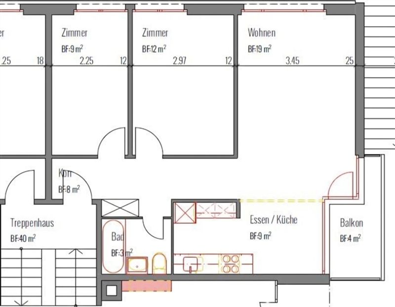 3 ZI-WOHNUNG IN EINIGEN (BE), MÖBLIERT, TEMPORÄR - 5