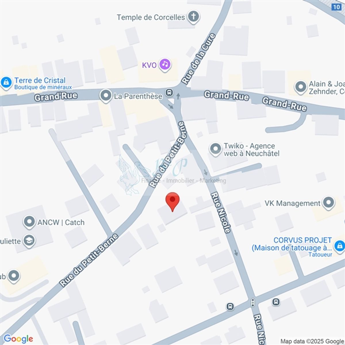 Eine Aussenparkplatz-Stelle ist in Corcelles zu vermieten! - 1