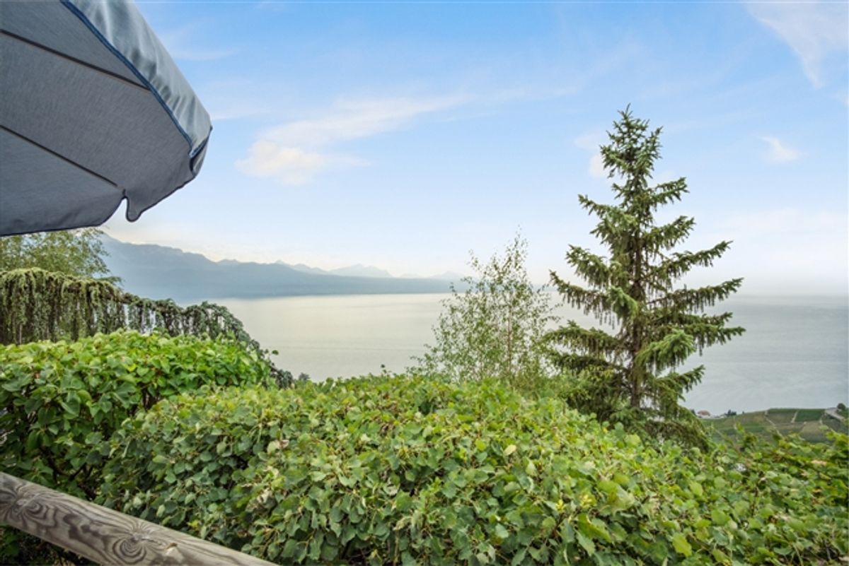 Freistehende Villa mit Panoramablick auf den Genfersee – Lavaux - 0
