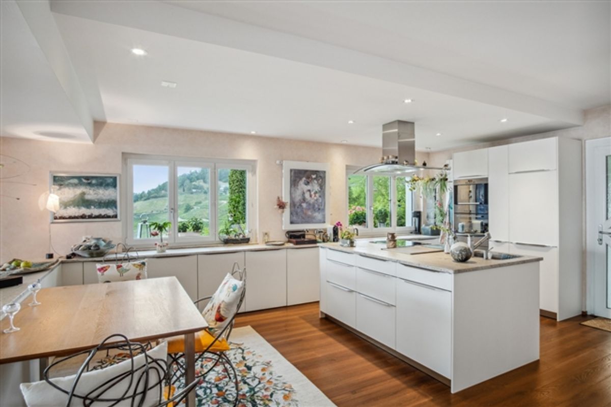 Freistehende Villa mit Panoramablick auf den Genfersee – Lavaux - 5
