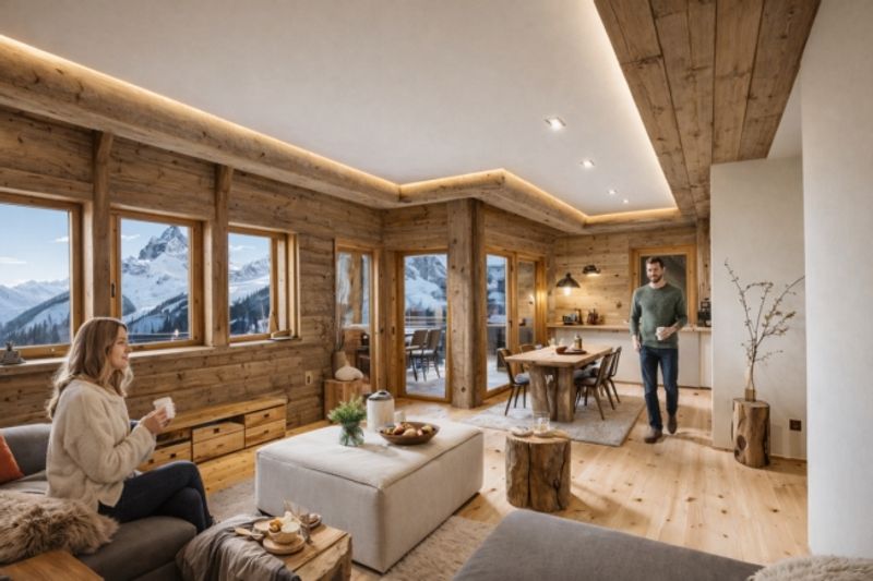 Coup de coeur garanti  4.5 pièces avec vue spectaculaire sur la Dent Blanche - 5