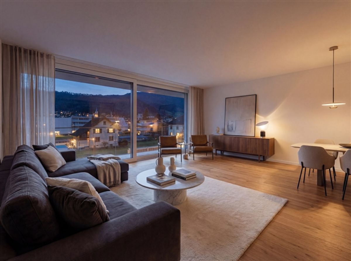 Exklusives 5.5-Zimmer-Neubau-Doppeleinfamilienhaus mit zwei Einstellplätzen - 0