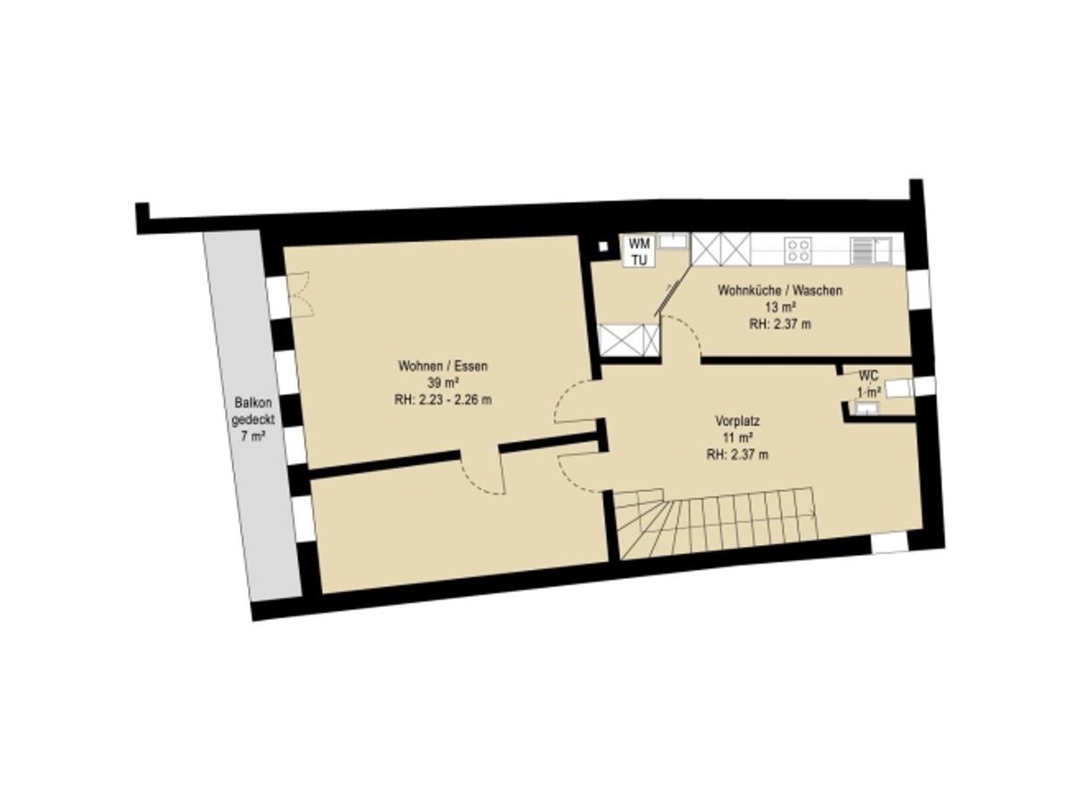 Grosszügige Altstadt-Maisonette mit eigenem Eingang - 6