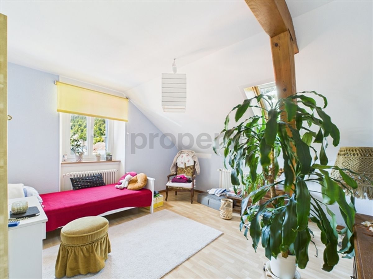 Immeuble de rendement avec 2 appartements, atelier et grand terrain à Noiraigue - 1