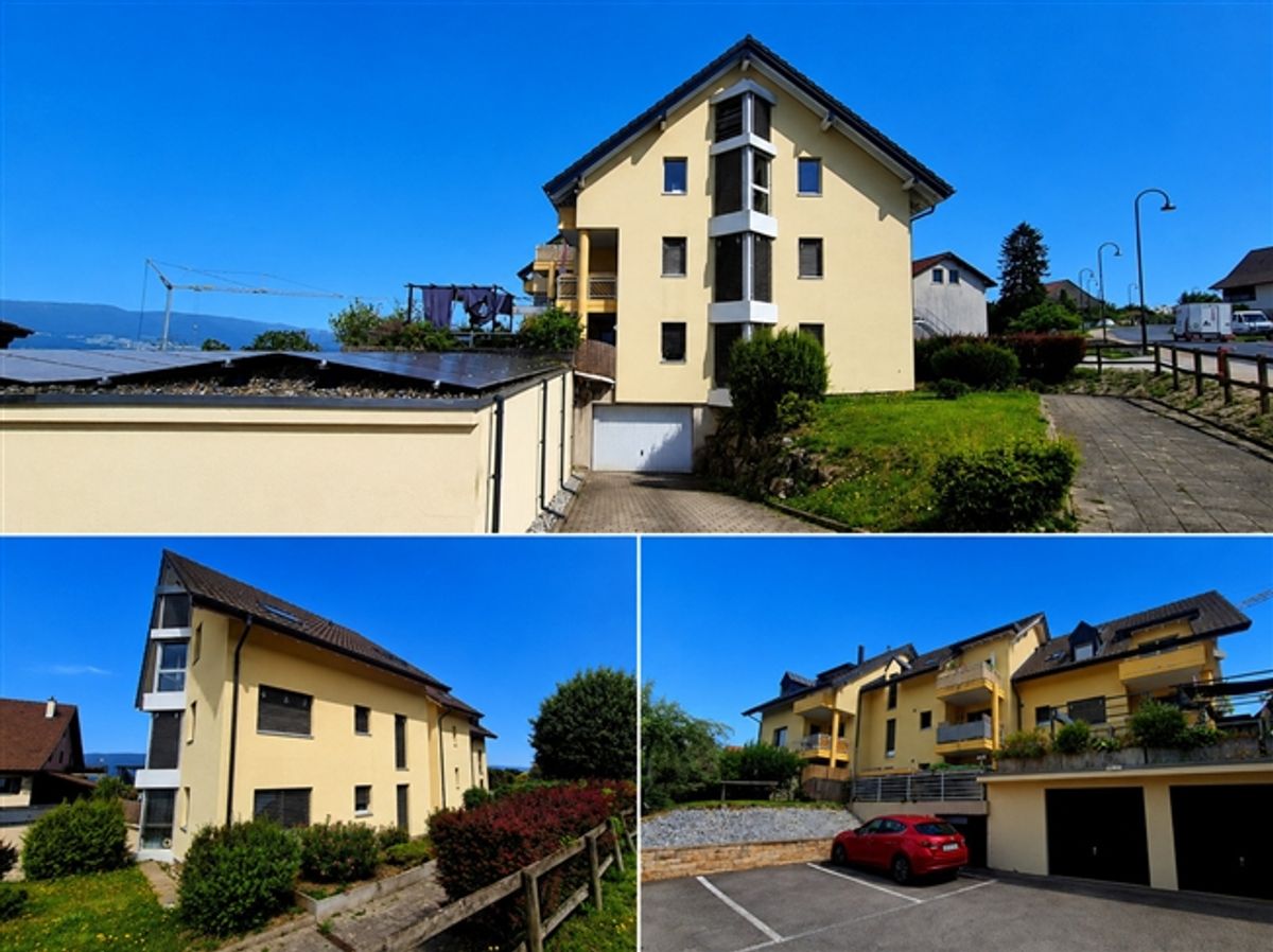 CHÂBLES / 2,5 Zimmer + Mezzanin mit Seeblick - 0