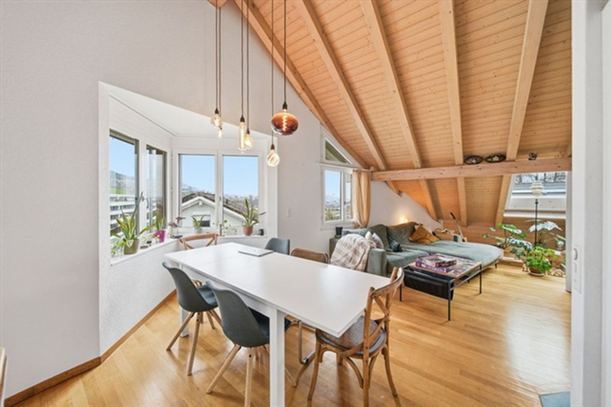 ROOFTOP BAAR - ELEGANTE 4.5 ZIMMER DACHWOHNUNG - 0