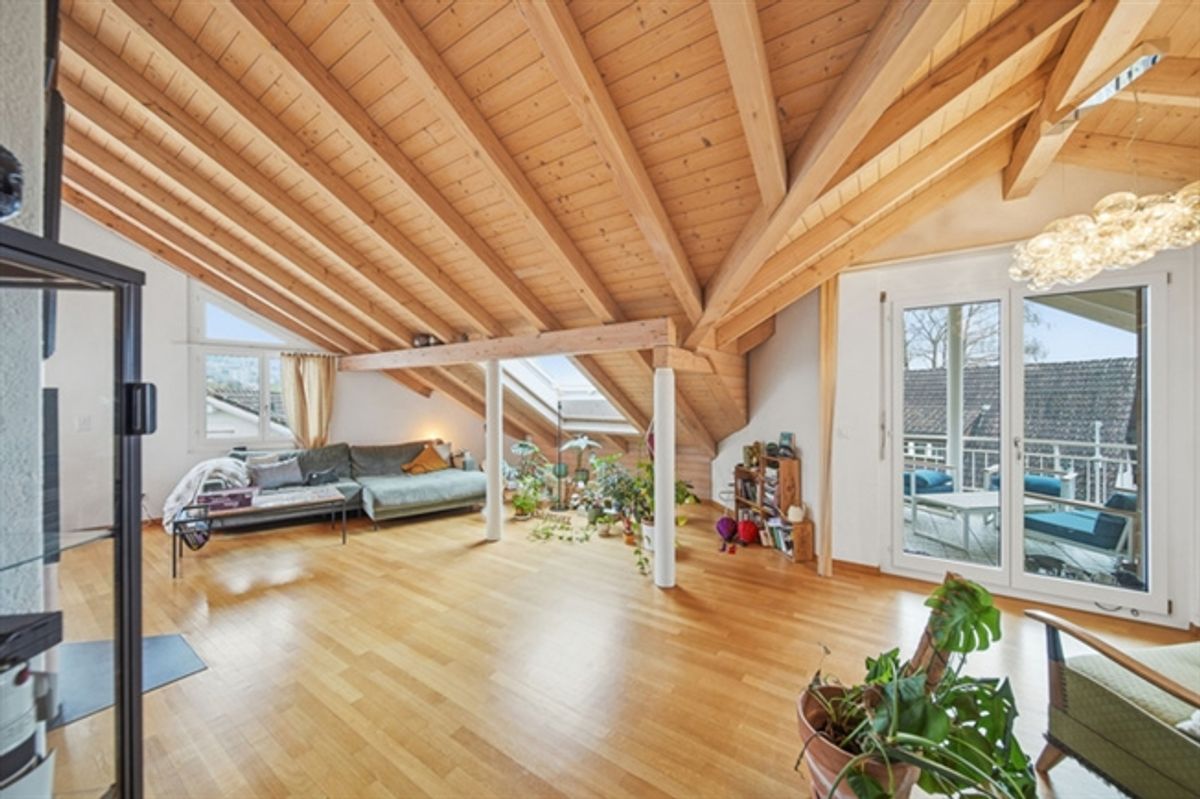 ROOFTOP BAAR - ELEGANTE 4.5 ZIMMER DACHWOHNUNG - 1