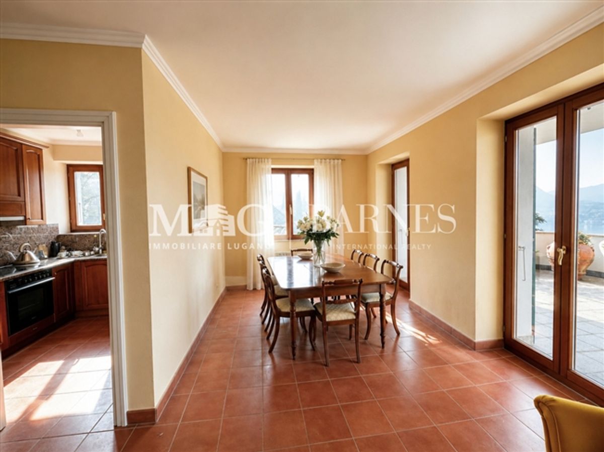 3.5 Zimmer Vintage-Eleganz mit Panoramaterrasse am Luganersee - 5