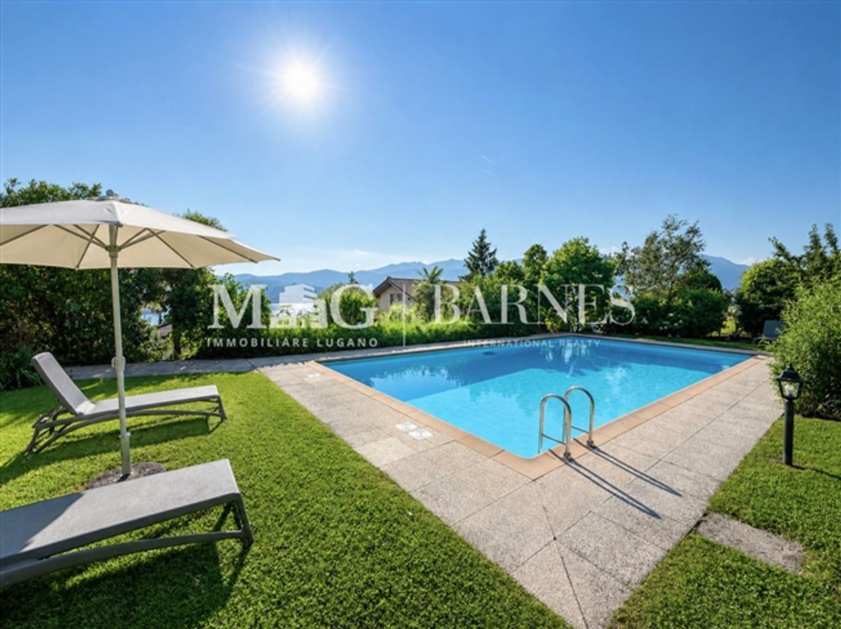 3.5 Zimmer Vintage-Eleganz mit Panoramaterrasse am Luganersee - 9