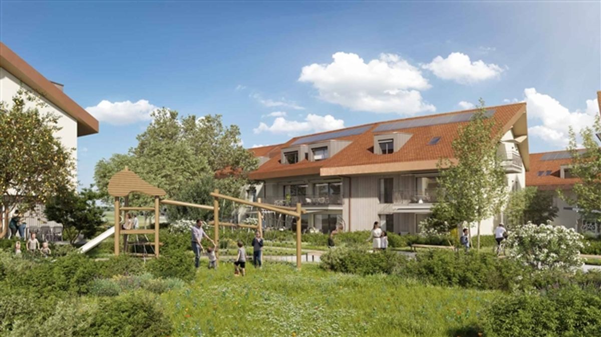 3,5-Zimmer-Wohnung mit Garten und einer Terrasse von 54 m² - 2