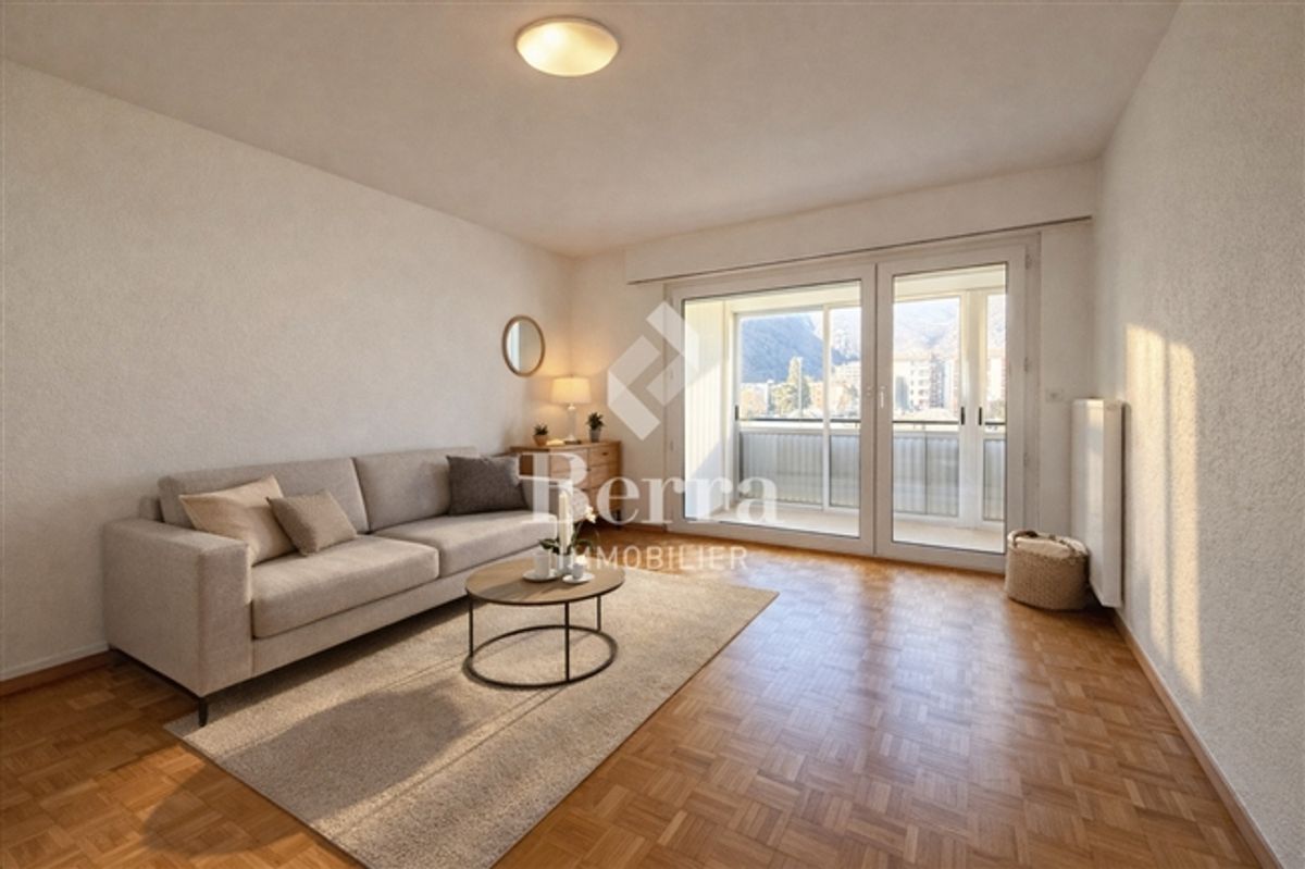 Sehr schönes Apartment, nahe Bahnhof und mit Blick auf die Forclaz - 0