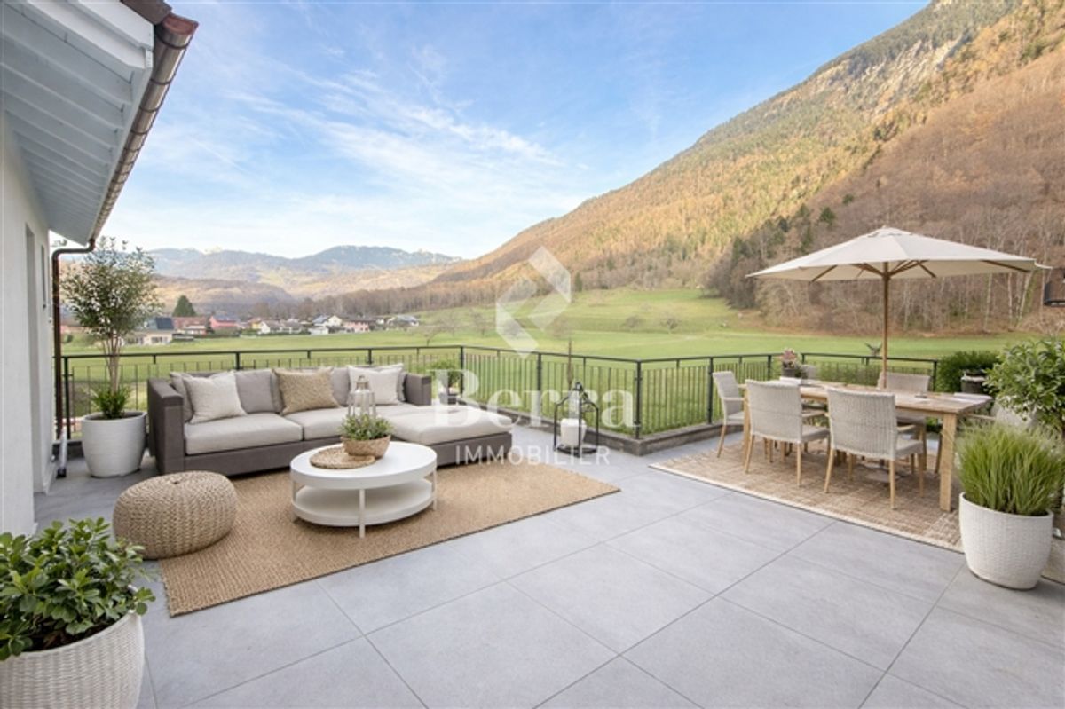 auf dem Land! im Châtel-sur-Bex, geliefert mit privatem Gemüsegarten - 0