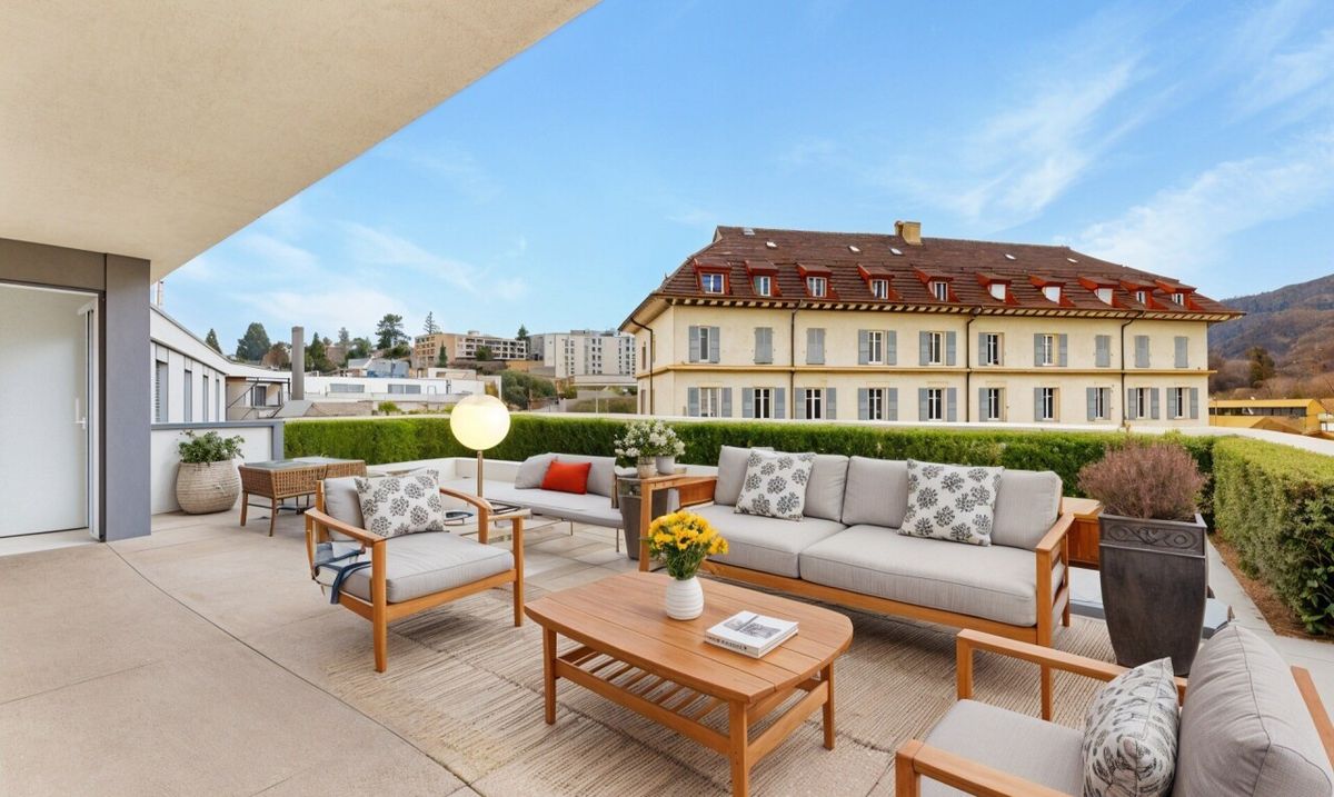 Appartement duplex en attique in à Neuchâtel - 2