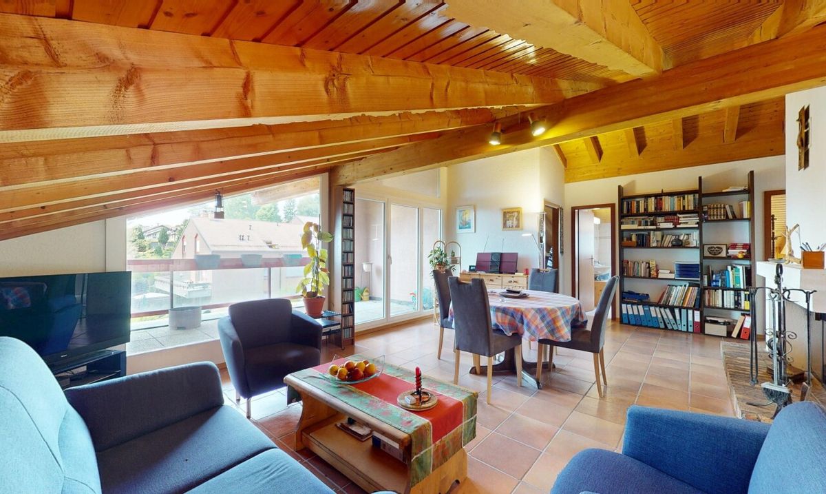 Beautiful, quiet 3.5-room flat in Savigny - 0