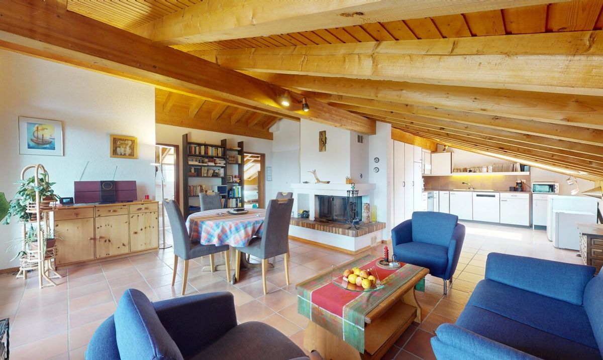 Beautiful, quiet 3.5-room flat in Savigny - 2