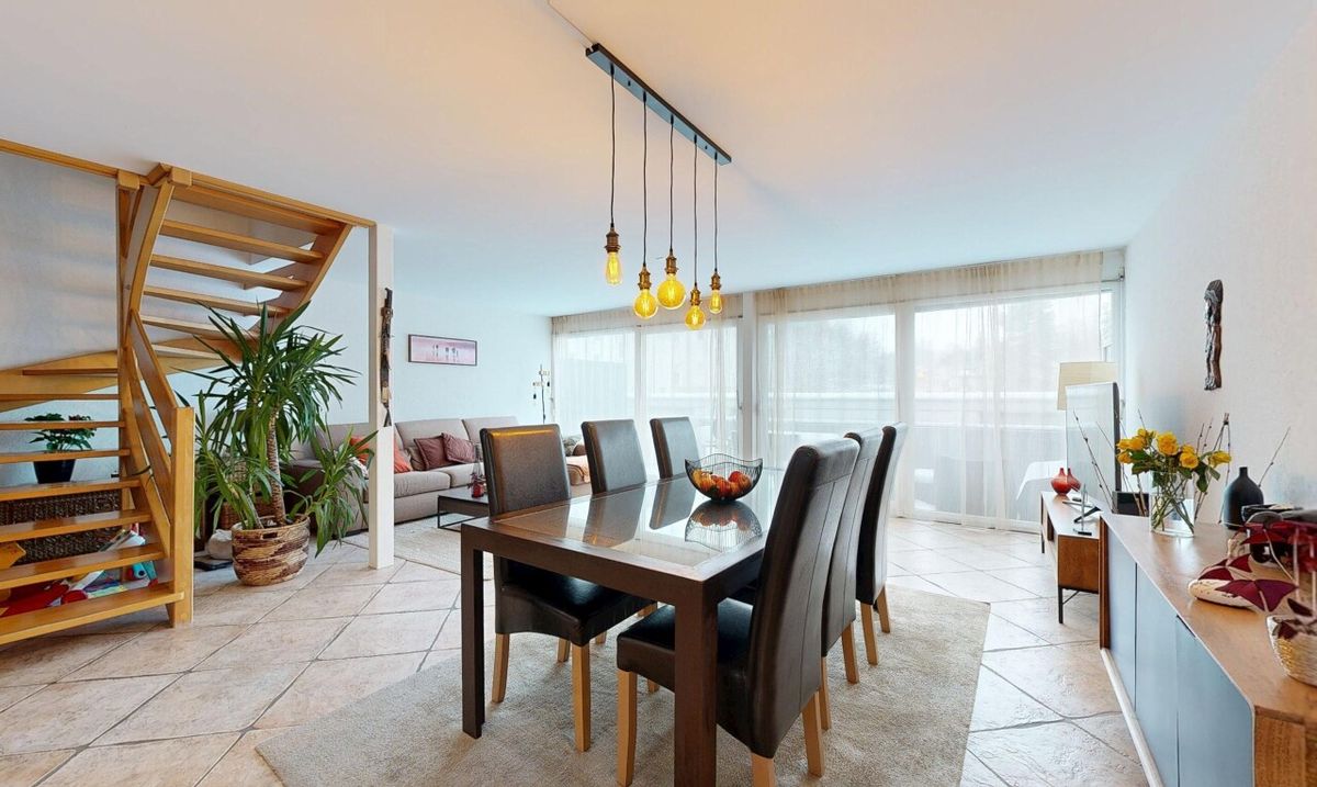 Duplex with private garden in La Chaux-de-Fonds, 4.5 rooms - 2