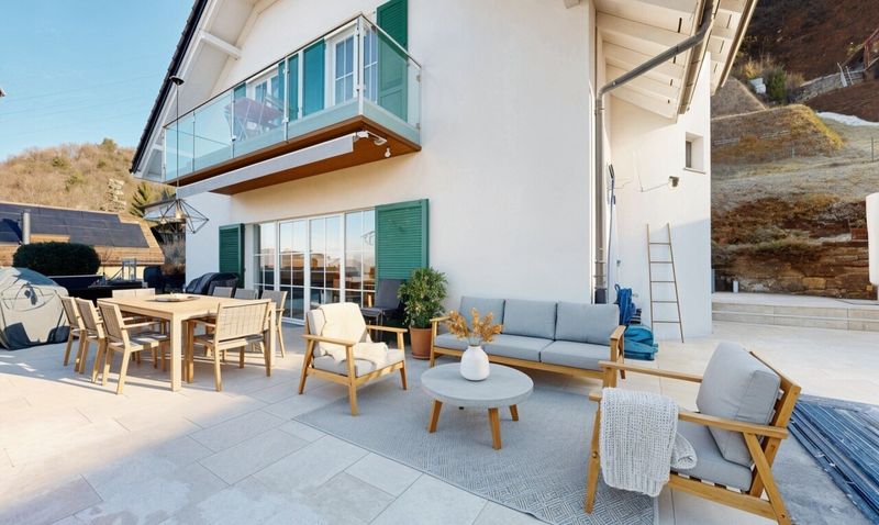 Superbe maison individuelle avec vue panoramique sur le lac à Blonay - 9
