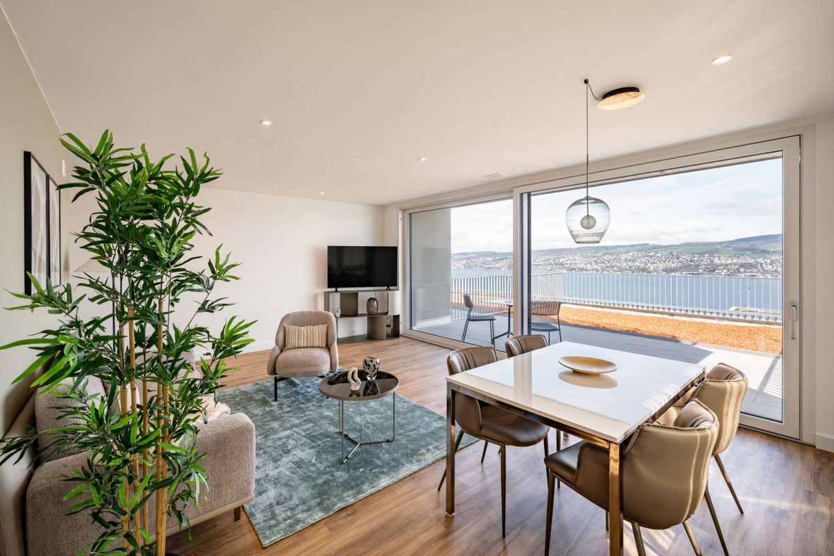 Neubau-Apartment mit Seesicht in Horgen/Zürich/Zug/Pfäffikon - 1