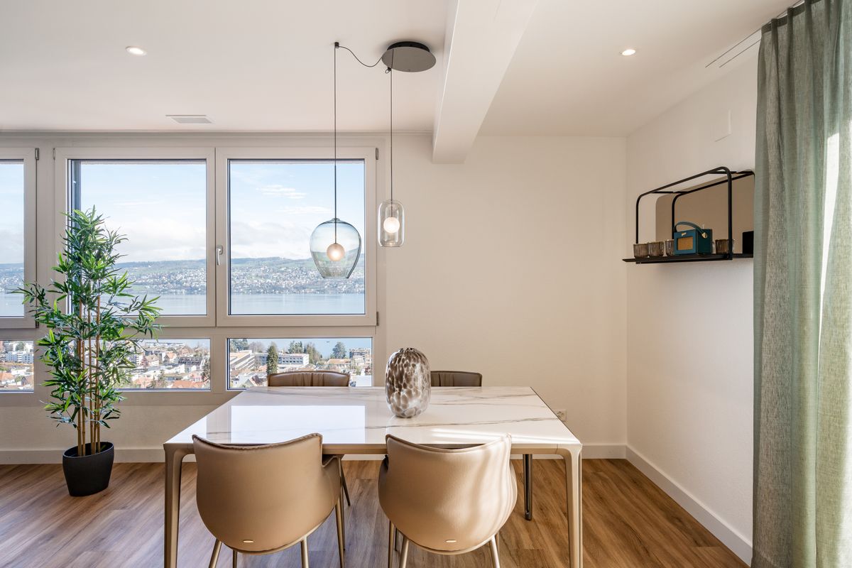 Neubau-Apartment mit Seesicht in Horgen/Zürich - 1