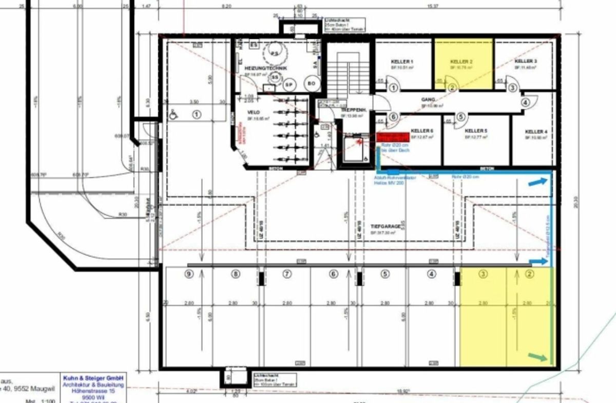 Zu vermieten 3½ Zi.-Erstbezugswohnung in Maugwil /Steuergemeinde Wil ! - 2