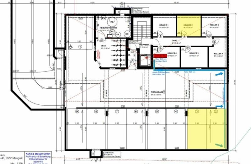 Zu vermieten 3½ Zi.-Erstbezugswohnung in Maugwil /Steuergemeinde Wil ! - 3